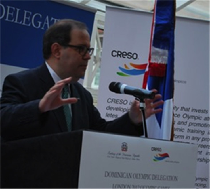 Felipe Vicini Reitera Compromiso de Apoyar Atletas Dominicanos